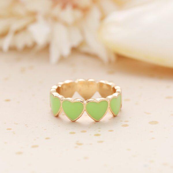 Anillo Love Verde