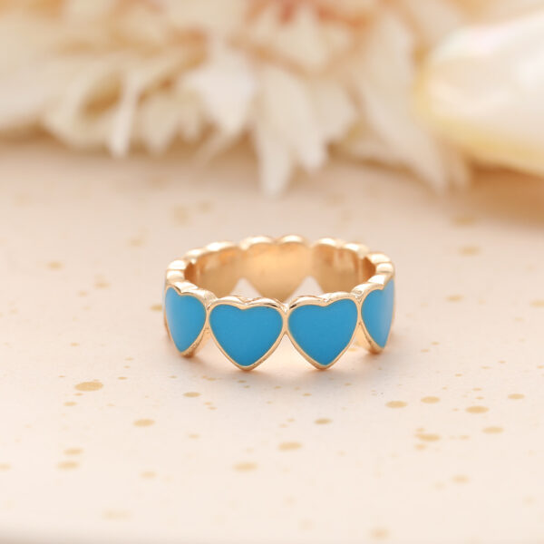 Anillo Love Azul