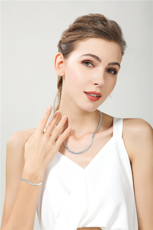 Collar Azmar De Plata Ley .925 - Imagen 3