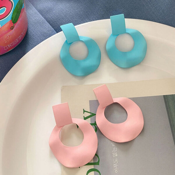 Aretes Oval Azul° - Imagen 3