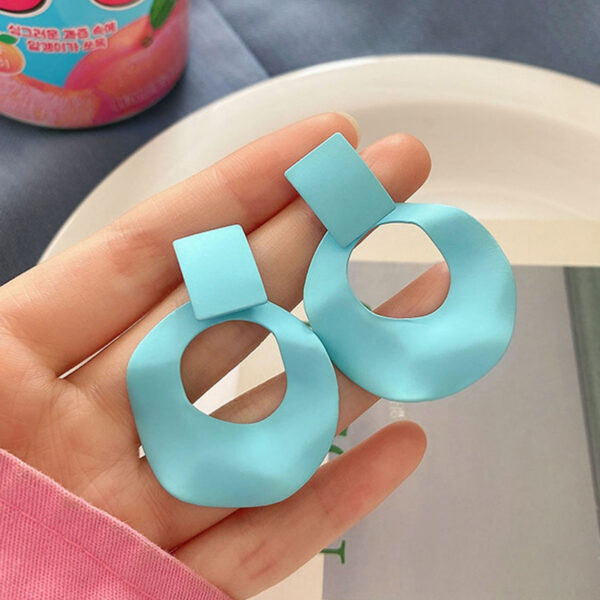 Aretes Oval Azul°
