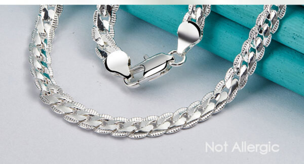 Collar Azmar De Plata Ley .925 - Imagen 11