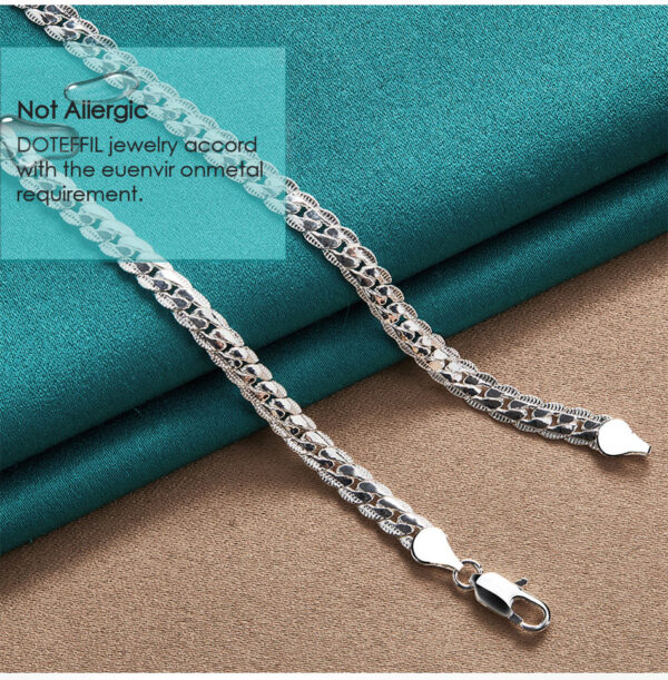 Collar Azmar De Plata Ley .925 - Imagen 8