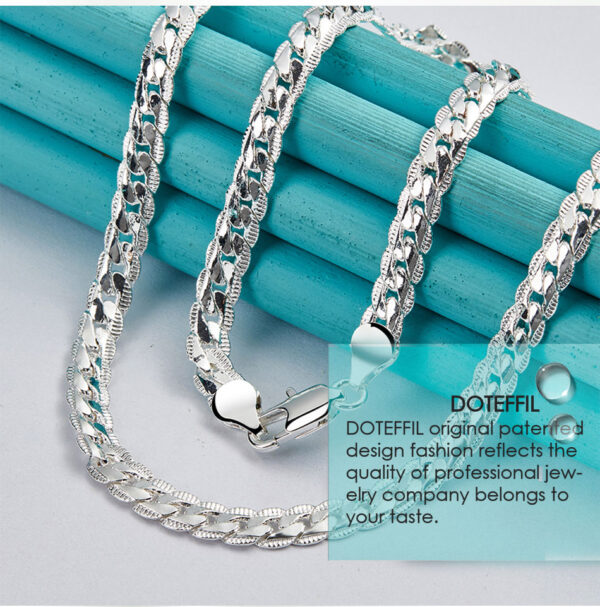 Collar Azmar De Plata Ley .925 - Imagen 7