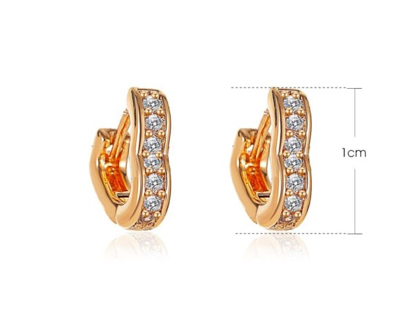 Aretes De Corazón Plata° - Imagen 7