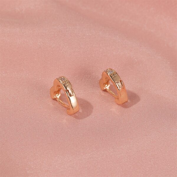 Aretes De Corazón Plata° - Imagen 4