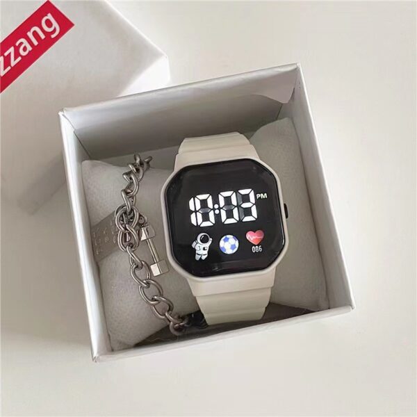 Reloj Unisex Modelo Space Color Blanco - Imagen 2