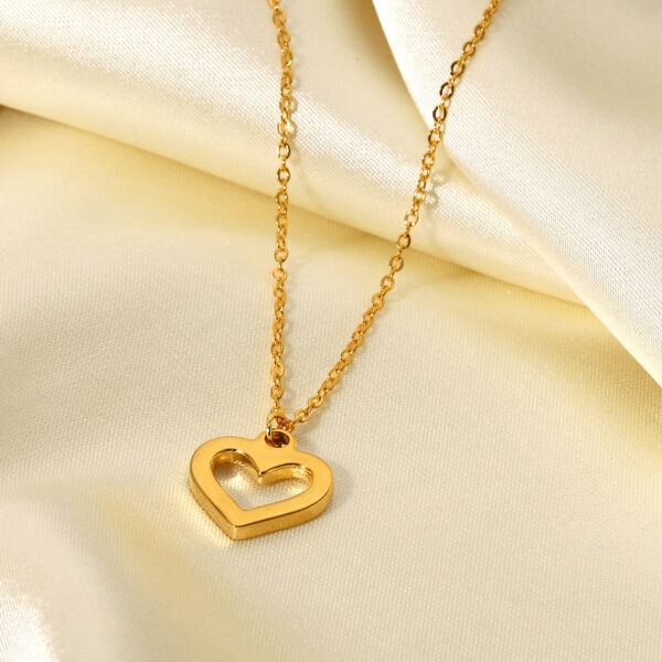 Collar Caroli En Acero Inoxidabel De Oro 18K - Imagen 5