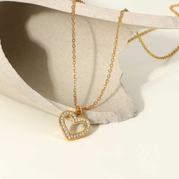 Collar Caroli En Acero Inoxidabel De Oro 18K - Imagen 4