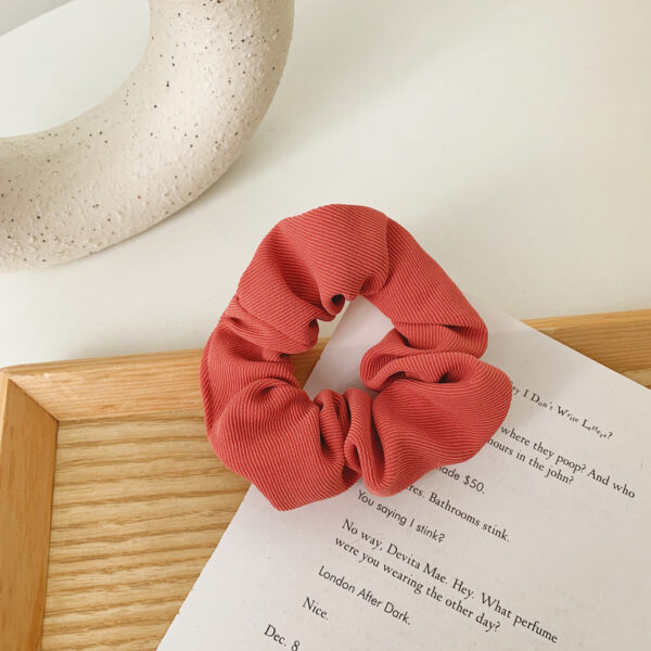 Scrunchie Color Rojo