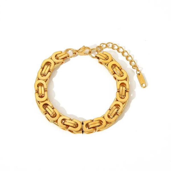 Pulsera Mortes Chapado En Oro