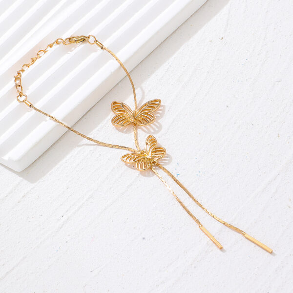 Pulsera De Mariposa Hueca - Imagen 3