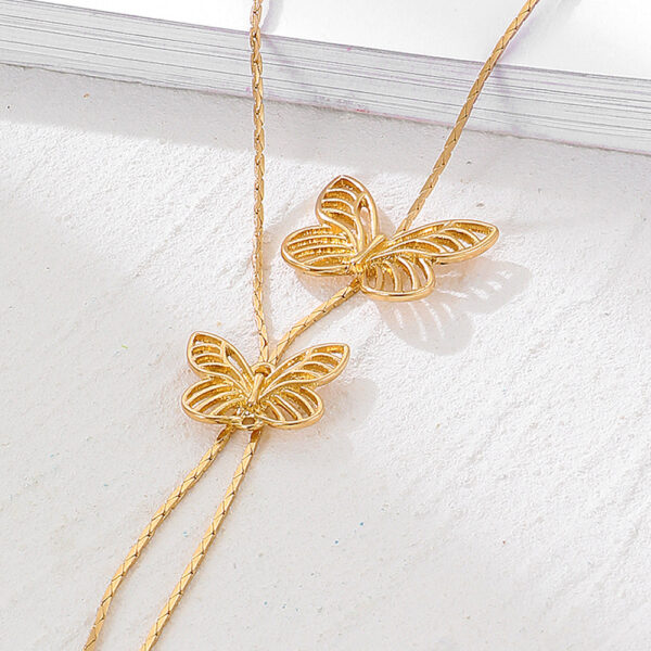 Pulsera De Mariposa Hueca - Imagen 6