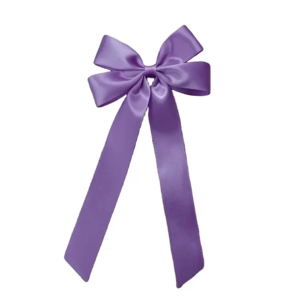 Moño De Lazo De Color Purpura