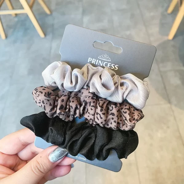 Set De Scrunchies De Satén #2