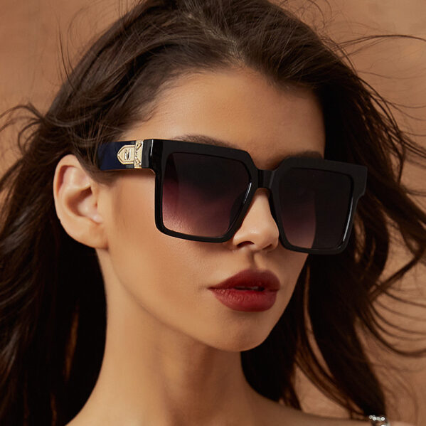 Lentes De Sol Carey Negros - Imagen 4