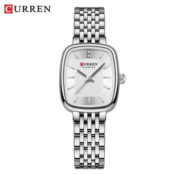 Reloj de Cuarzo CURREN Silver White