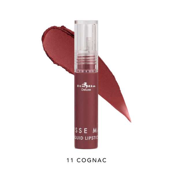 Labial Líquido Mousse Matte Italia Deluxe #11 Cognac