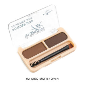 Sombra Para Cejas Brow Fix Italia Deluxe - 02 Medium Brown