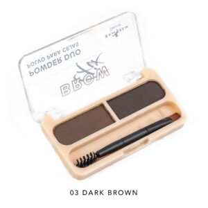 Sombra Para Cejas Brow Fix Italia Deluxe - 03 Dark Brown