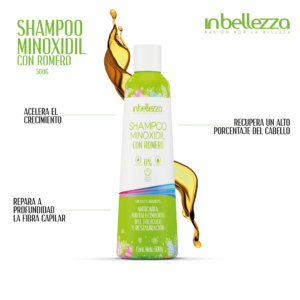 Shampoo Minoxidil Con Romero Inbelleza 300g
