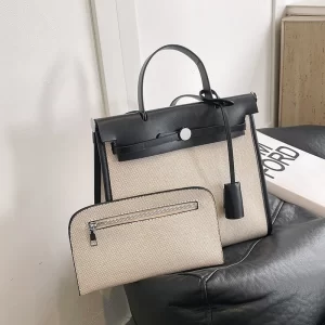 Bolso Estilo Herbag Con Cartera Multicolor