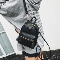 Mini Mochila Negra Chic