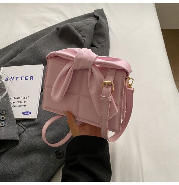 Bolso Bandolera Bow Chic Rosa