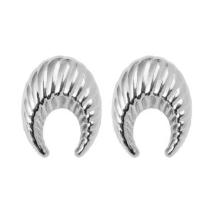 Croissant Lunar Style – Acero Inoxidable 304 Plata