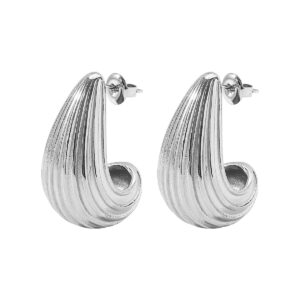 Coqueta Drop – Aretes Gotita de Agua en Acero Inoxidable 304 Plateado