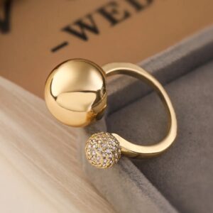 Anillo Luma Cobre & Circón