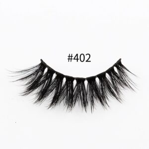 Pestañas Postizas Con Aplicador & Cepillo #402