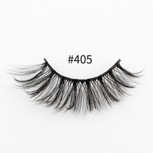 Pestañas Postizas Con Aplicador & Cepillo #405