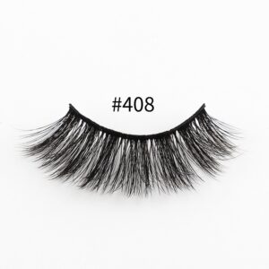 Pestañas Postizas Con Aplicador & Cepillo #408