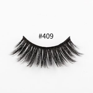 Pestañas Postizas Con Aplicador & Cepillo #409