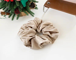 Scrunchie Soft Touch Grande – Caqui