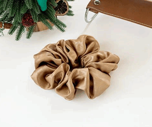 Scrunchie Soft Touch Grande – Champagne