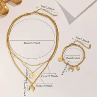 Set Lunar Dorado – Acero Inoxidable 316 - Imagen 4