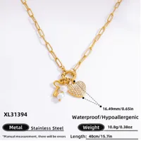 Collar Encanto Dorado – Acero Inoxidable 304 - Imagen 2