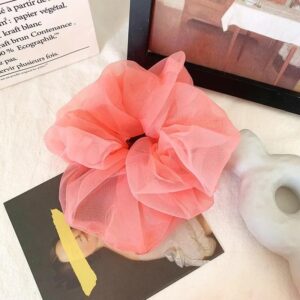 Scrunchie Coreano Oversized - Melón