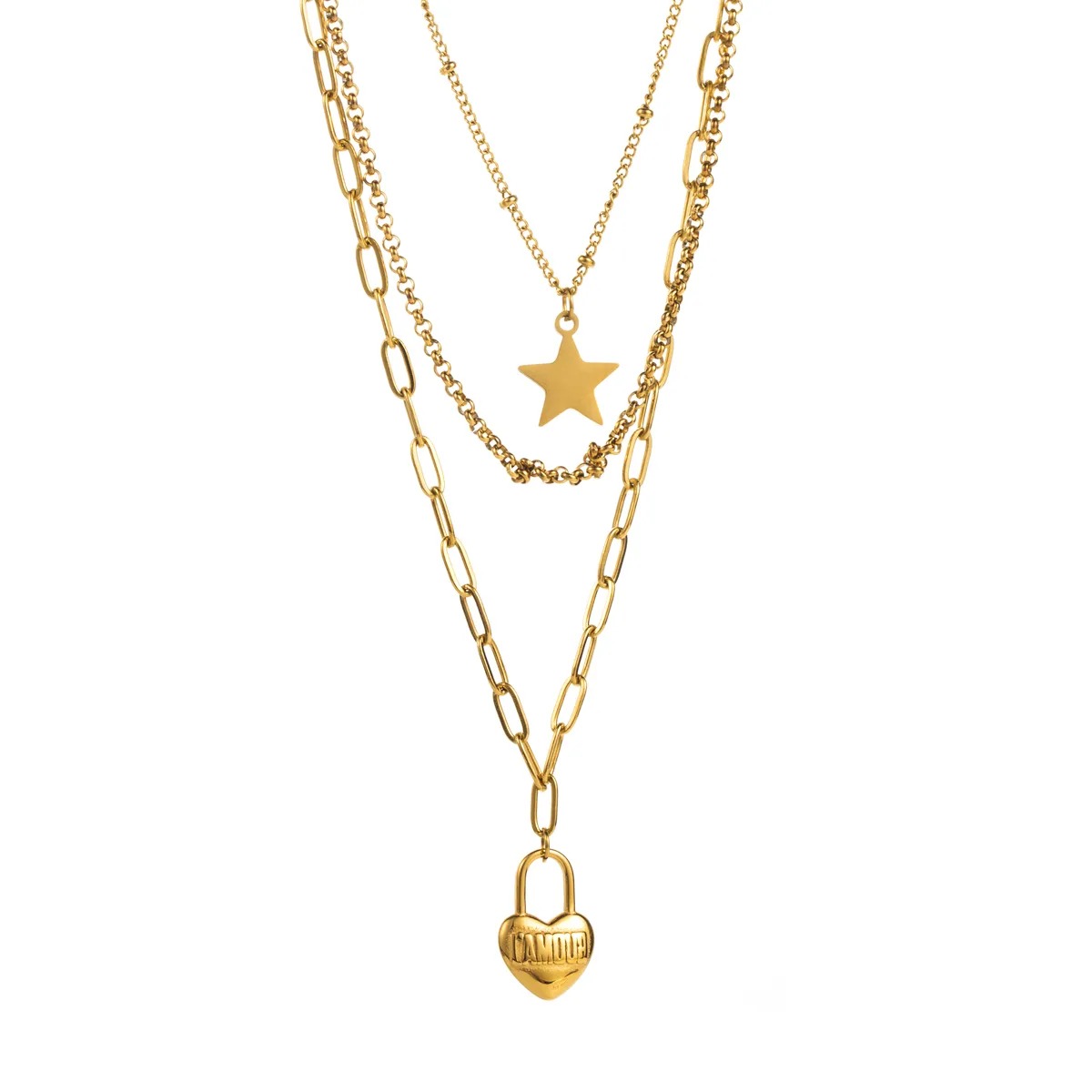 Collar Starlock – Acero Inoxidable 304