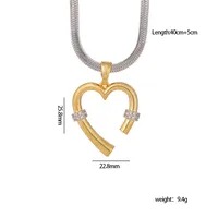 Collar Corazón Abierto – Cobre
