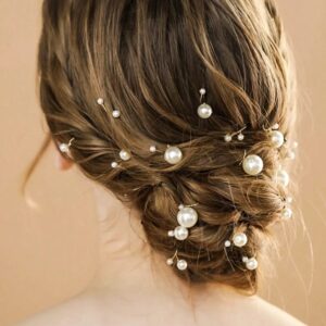 Set de Horquillas con Perlas – 18 piezas