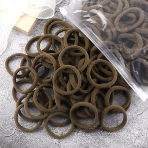 Ligas Elasticas 50 Pz Pack - Café
