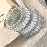 Set Ligas Spiral - Azul Marino