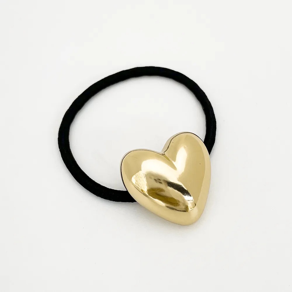 Liga de Corazón Metálico – Dorado