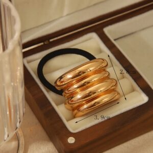 Liga Cuatro Aros Metálico – Dorado