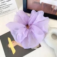 Scrunchie Coreano Oversized - Lila