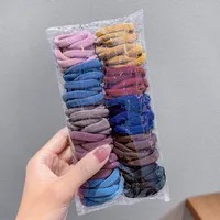 Set Ligas Cáfe Mixto (10 Piezas)