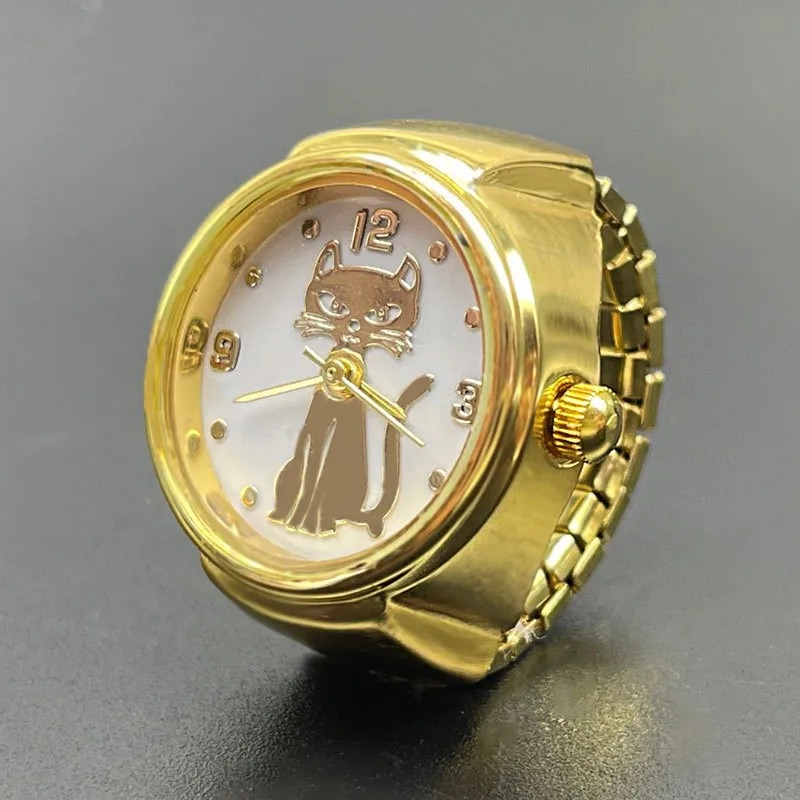 Anillo Reloj Catmood – Oro